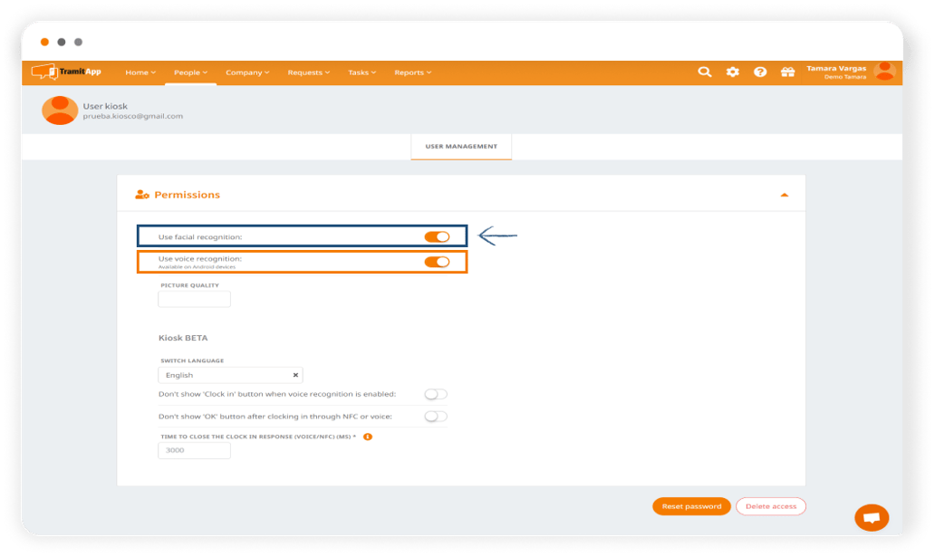 How to set up the kiosk?