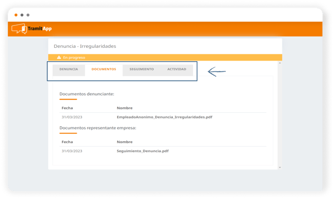 seguimiento empleado